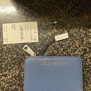 Marc Jacobs Blue Leather Wallet